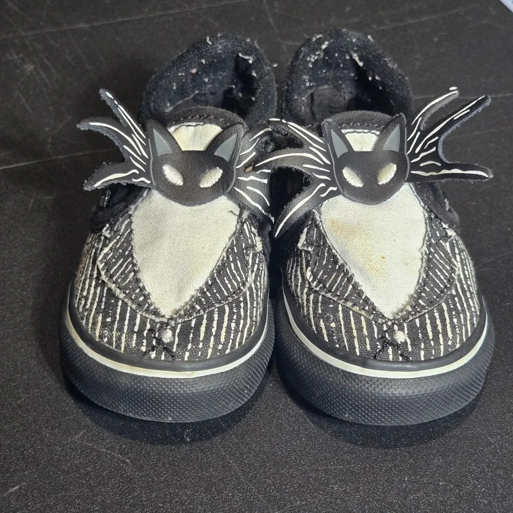 Vans Toddler Nightmare Before Christmas Jack Skellington Shoes 5 Halloween Goth